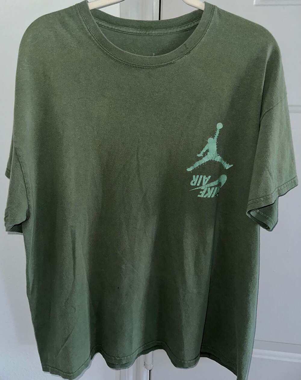 Travis Scott x Nike Air Jordan 'Highest' Cactus Jack T-Shirt Olive